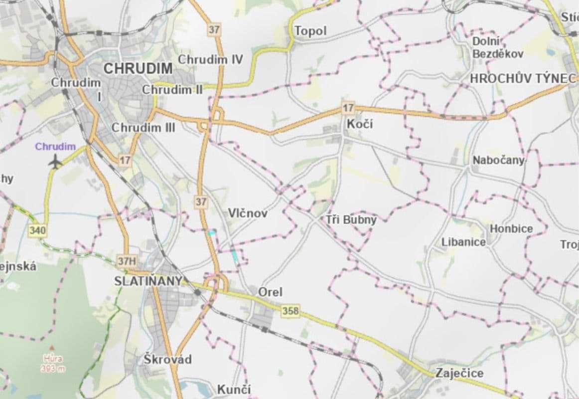 plot for sale, 699 m², Slatiňany, Pardubický Region plot for sale, 699 m², Slatiňany, Pardubický Region