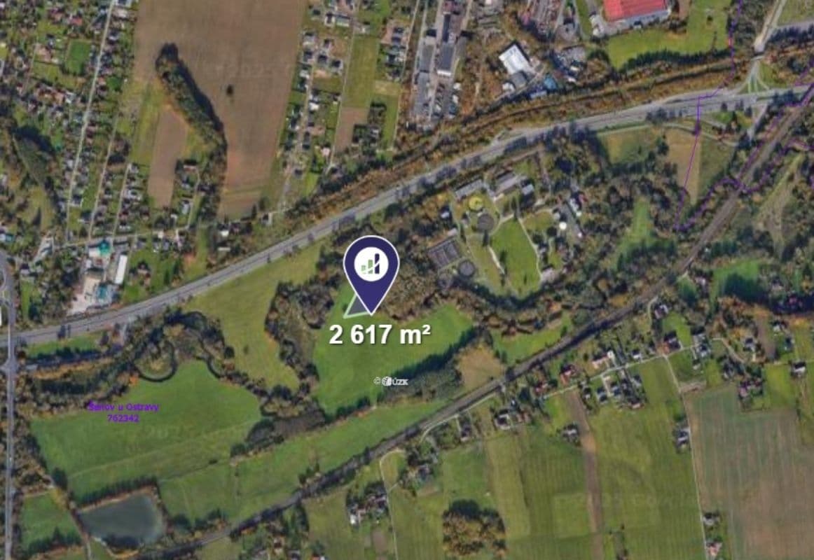 plot for sale, 2,617 m², Šenov, Moravskoslezský Region plot for sale, 2,617 m², Šenov, Moravskoslezský Region