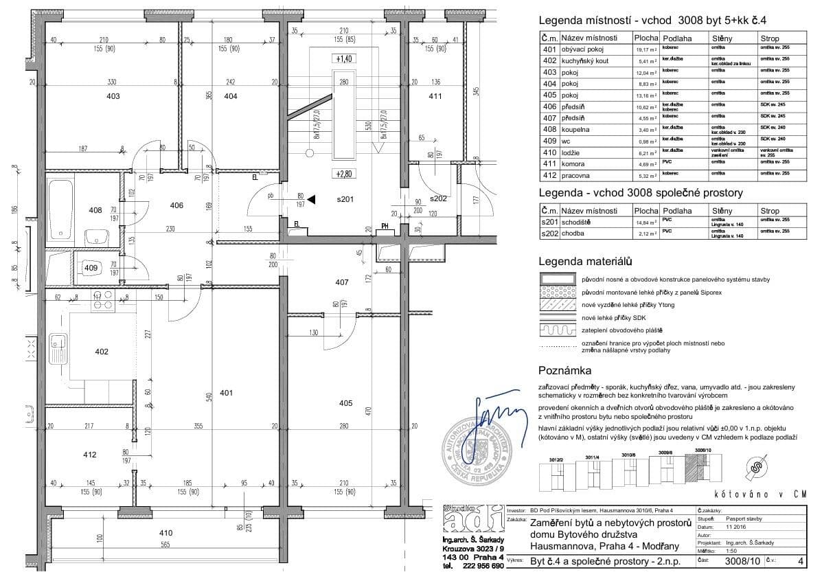 3 bedroom with open-plan kitchen flat to rent, 94 m², Hausmannova, Prague, Prague 3 bedroom with open-plan kitchen flat to rent, 94 m², Hausmannova, Prague, Prague