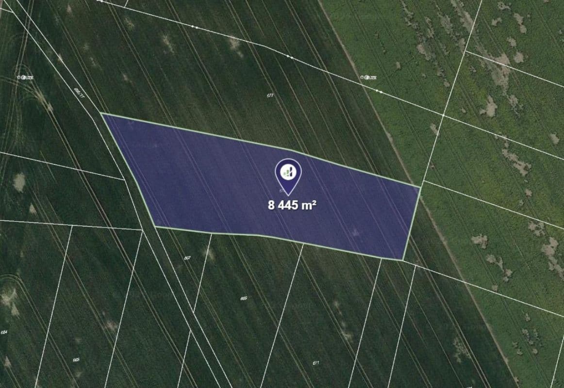 plot for sale, 2,815 m², Luštěnice, Středočeský Region plot for sale, 2,815 m², Luštěnice, Středočeský Region