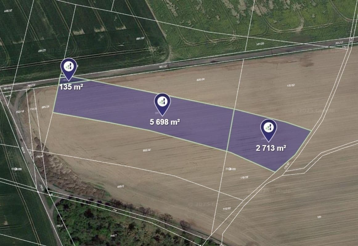 plot for sale, 2,849 m², Luštěnice, Středočeský Region plot for sale, 2,849 m², Luštěnice, Středočeský Region