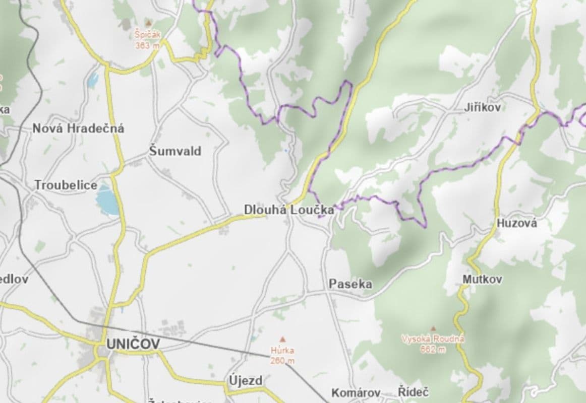 plot for sale, 1,306 m², Dlouhá Loučka, Olomoucký Region plot for sale, 1,306 m², Dlouhá Loučka, Olomoucký Region