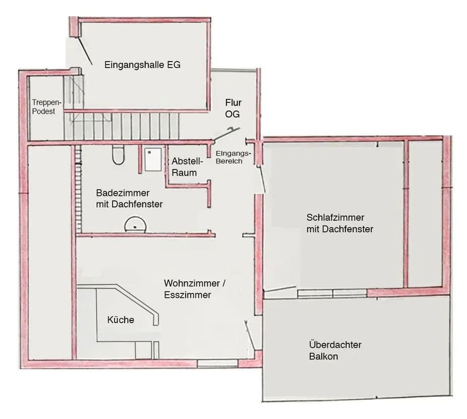 2 bedroom flat to rent, 63 m², Eichenstr. 19, Bad Rappenau, Baden-Württemberg 2 bedroom flat to rent, 63 m², Eichenstr. 19, Bad Rappenau, Baden-Württemberg