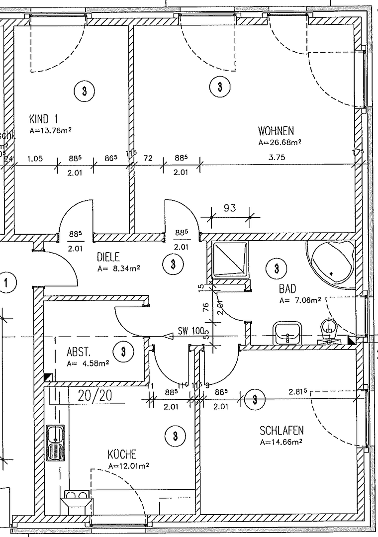 3 bedroom flat to rent, 97 m², Hamburger Straße 10b, Kaltenkirchen, Schleswig-Holstein 3 bedroom flat to rent, 97 m², Hamburger Straße 10b, Kaltenkirchen, Schleswig-Holstein