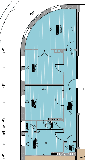 3 bedroom flat to rent, 89 m², Mozartstr. 27, Hamburg, Hamburg 3 bedroom flat to rent, 89 m², Mozartstr. 27, Hamburg, Hamburg