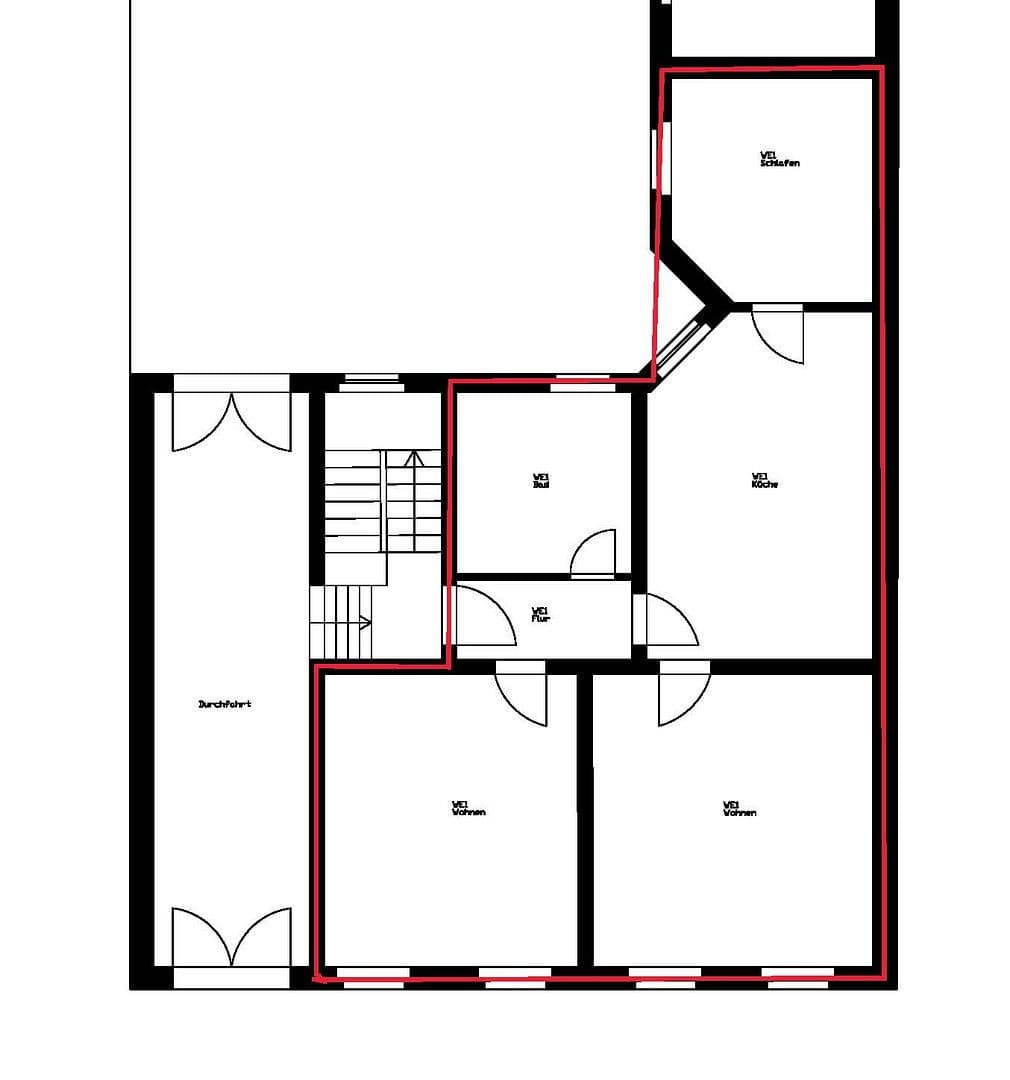4 bedroom flat to rent, 90 m², Eisenbahnstraße 19, Eberswalde, Brandenburg 4 bedroom flat to rent, 90 m², Eisenbahnstraße 19, Eberswalde, Brandenburg