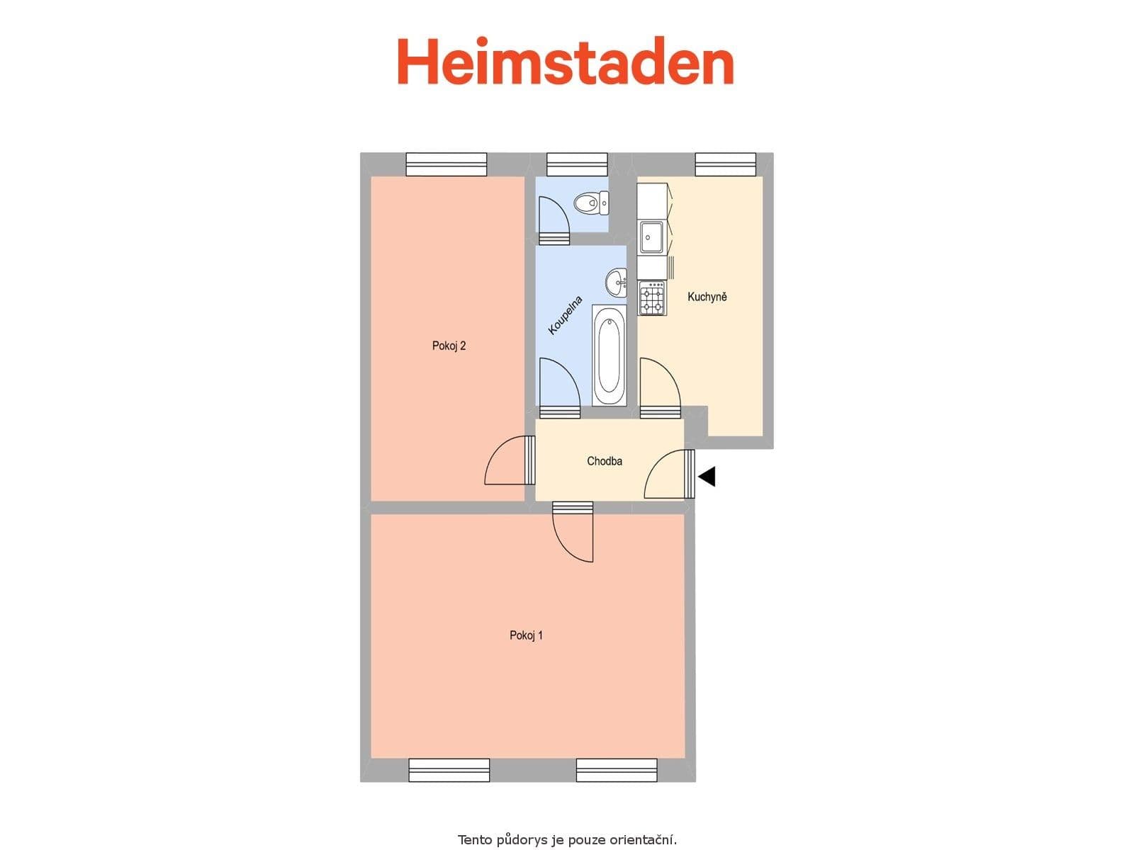 2 bedroom flat to rent, 62 m², Slovenského národního povstání, Havířov, Moravskoslezský Region 2 bedroom flat to rent, 62 m², Slovenského národního povstání, Havířov, Moravskoslezský Region