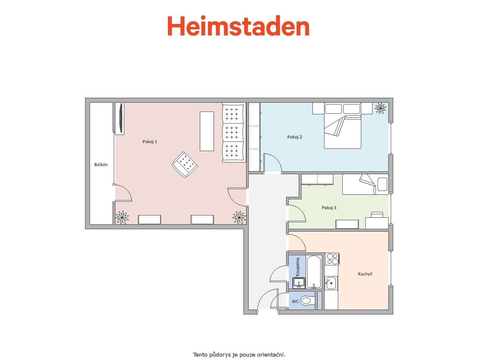 3 bedroom flat to rent, 71 m², Lipová, Frýdek-Místek, Moravskoslezský Region 3 bedroom flat to rent, 71 m², Lipová, Frýdek-Místek, Moravskoslezský Region