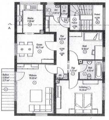 4 bedroom flat to rent, 81 m², Wörth am Rhein, Rhineland-Palatinate 4 bedroom flat to rent, 81 m², Wörth am Rhein, Rhineland-Palatinate