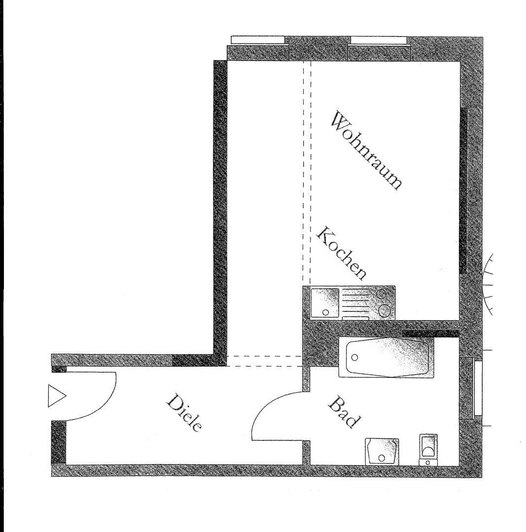 1 bedroom flat for sale, 35 m², Leipzig, Saxony 1 bedroom flat for sale, 35 m², Leipzig, Saxony