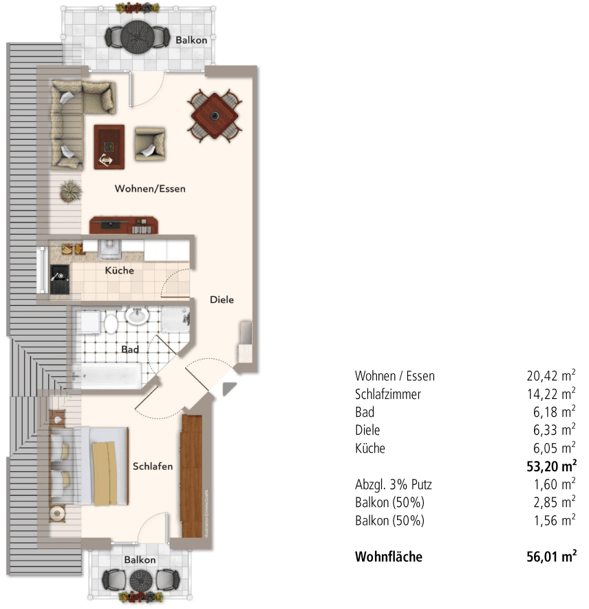 2 bedroom flat to rent, 56 m², Kernerstraße 1, Aspach, Baden-Württemberg 2 bedroom flat to rent, 56 m², Kernerstraße 1, Aspach, Baden-Württemberg