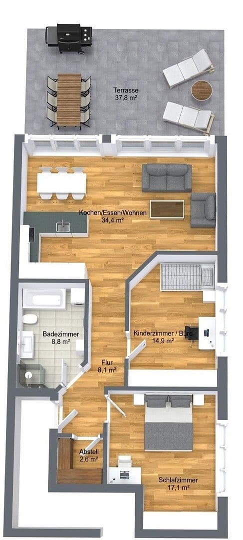 6 bedroom flat for sale, 187 m², Donauwörther Str. 121, Augsburg, Bavaria 6 bedroom flat for sale, 187 m², Donauwörther Str. 121, Augsburg, Bavaria