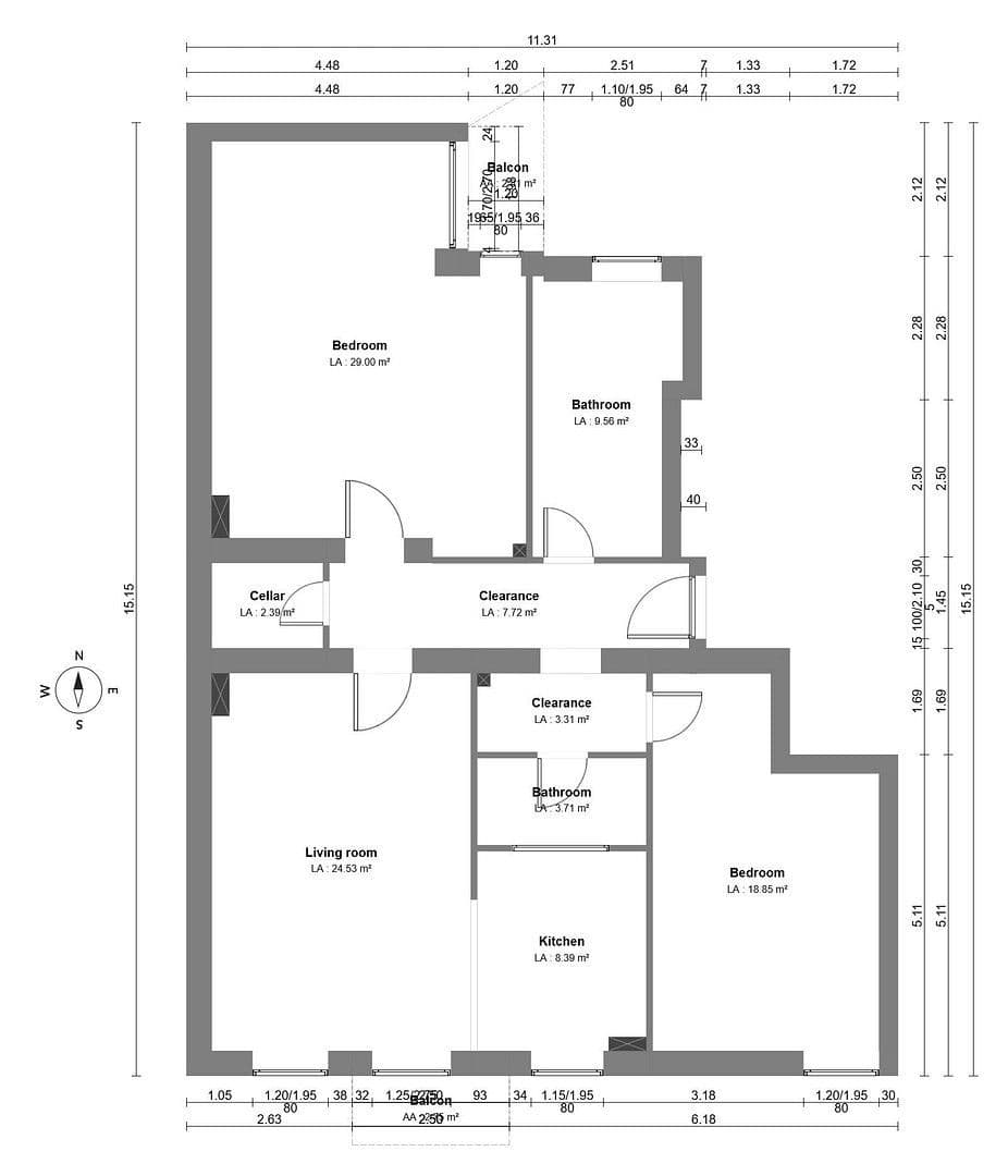 3 bedroom flat for sale, 110 m², Florastr. 33B, Berlin, Berlin 3 bedroom flat for sale, 110 m², Florastr. 33B, Berlin, Berlin