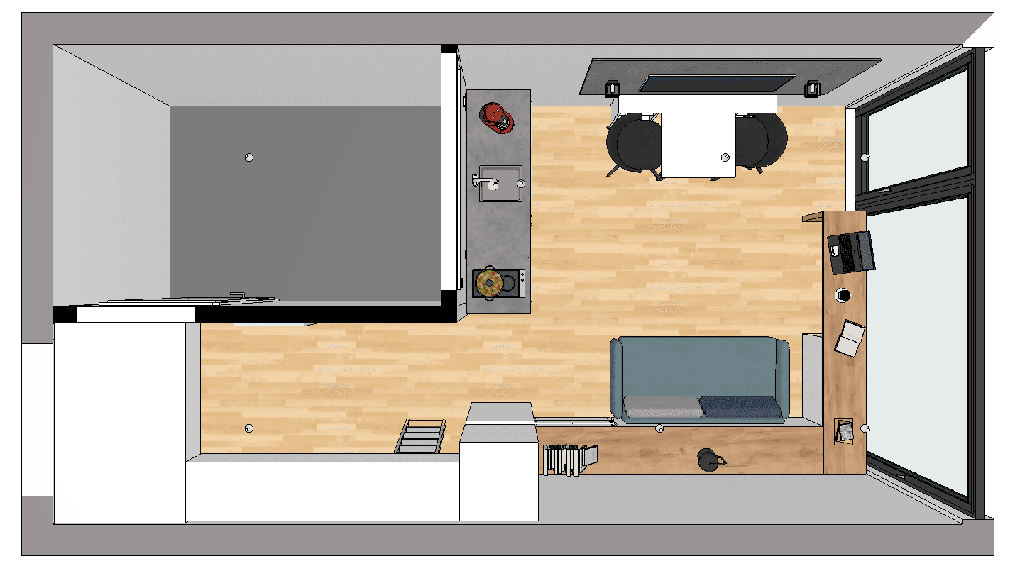 1 bedroom flat to rent, 29 m², Am Neudeck 12, München, Bavaria 1 bedroom flat to rent, 29 m², Am Neudeck 12, München, Bavaria