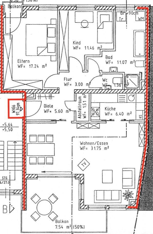 3 bedroom flat to rent, 98 m², Köln, North Rhine-Westphalia 3 bedroom flat to rent, 98 m², Köln, North Rhine-Westphalia