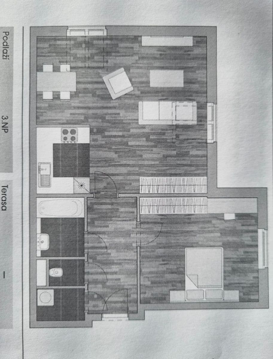 1 bedroom with open-plan kitchen flat to rent, 70 m², Nad Statkem, Prague, Prague 1 bedroom with open-plan kitchen flat to rent, 70 m², Nad Statkem, Prague, Prague