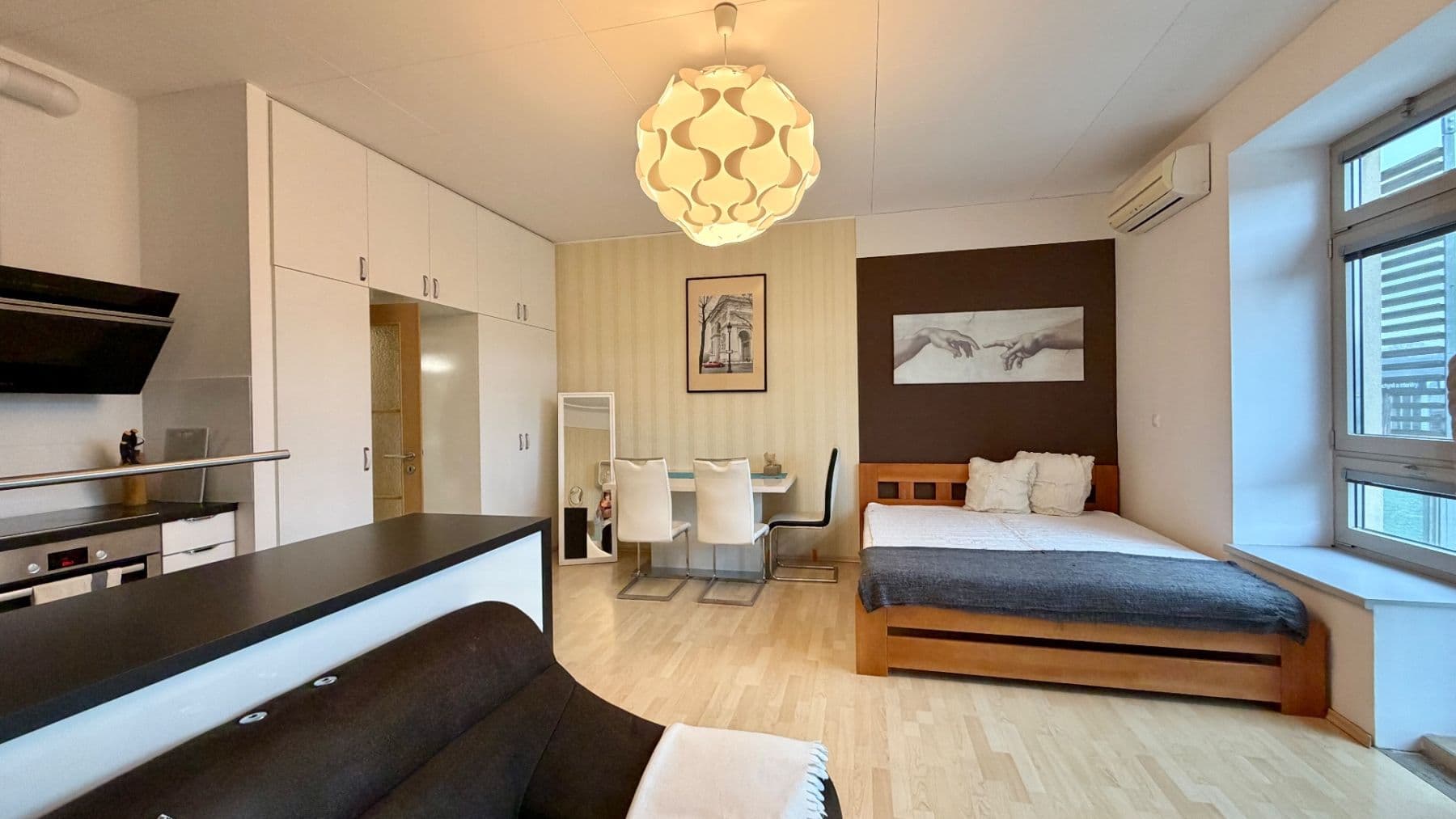 Studio flat to rent, 43 m², Českomoravská, Prague, Prague Studio flat to rent, 43 m², Českomoravská, Prague, Prague