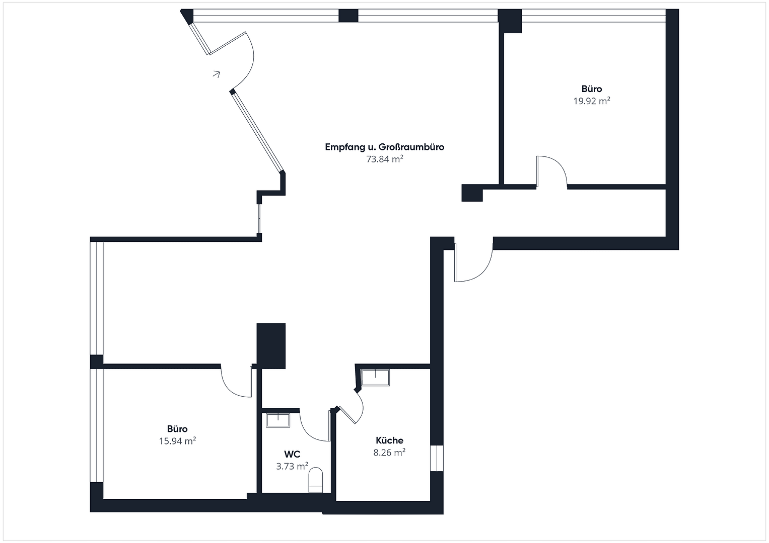 office to rent, 132 m², Vorhaller Straße 11, Hagen, North Rhine-Westphalia office to rent, 132 m², Vorhaller Straße 11, Hagen, North Rhine-Westphalia