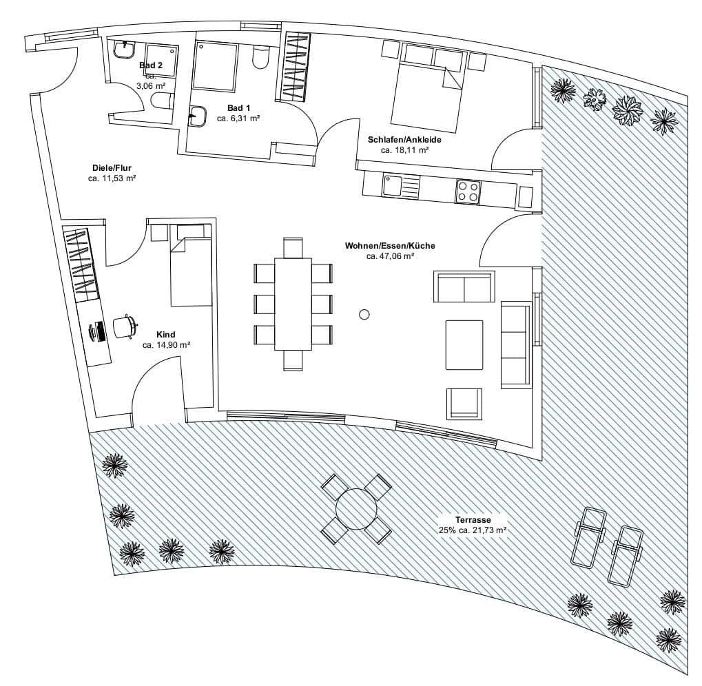 3 bedroom flat for sale, 123 m², Waldenbuch, Baden-Württemberg 3 bedroom flat for sale, 123 m², Waldenbuch, Baden-Württemberg
