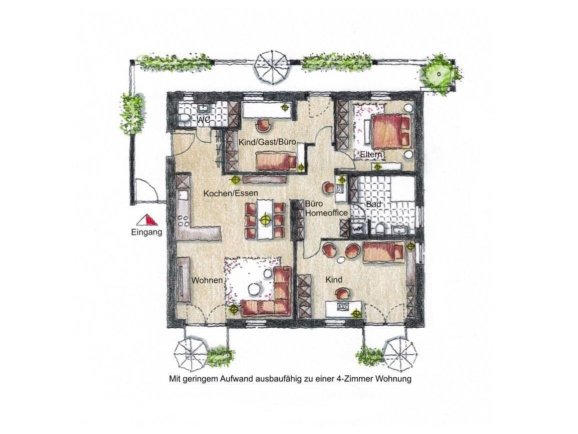 2 bedroom flat for sale, 56 m², Freyung, Bavaria 2 bedroom flat for sale, 56 m², Freyung, Bavaria