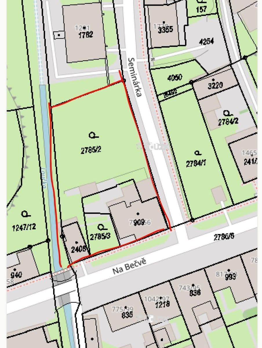 plot for sale, 496 m², Na Bečvě, Lipník nad Bečvou, Olomoucký Region plot for sale, 496 m², Na Bečvě, Lipník nad Bečvou, Olomoucký Region