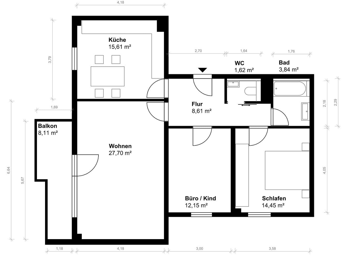 3 bedroom flat for sale, 90 m², Wolfratshausen, Bavaria 3 bedroom flat for sale, 90 m², Wolfratshausen, Bavaria
