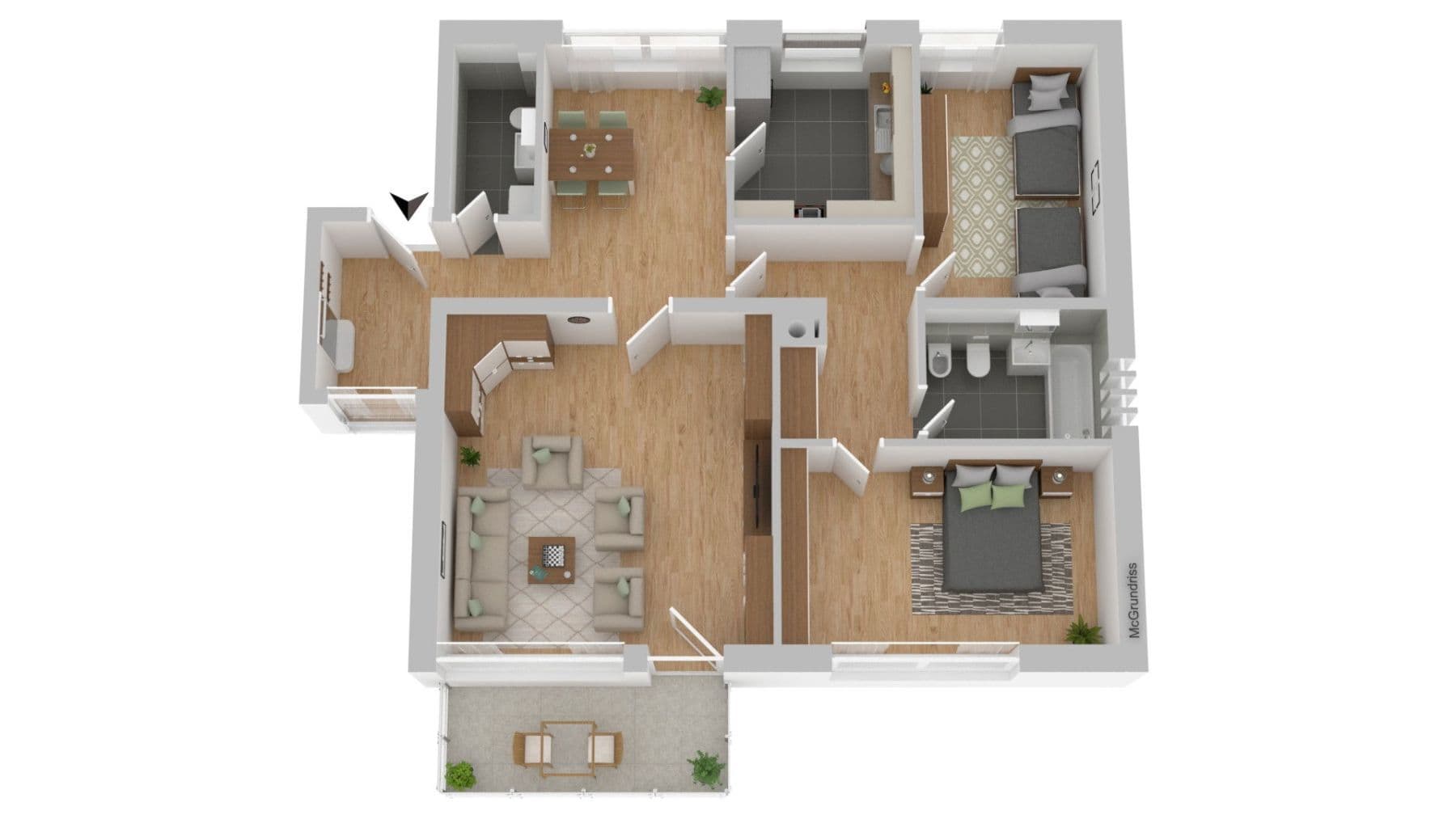 2 bedroom with open-plan kitchen flat to rent, 100 m², Regensburg-Ostenviertel, Bavaria 2 bedroom with open-plan kitchen flat to rent, 100 m², Regensburg-Ostenviertel, Bavaria