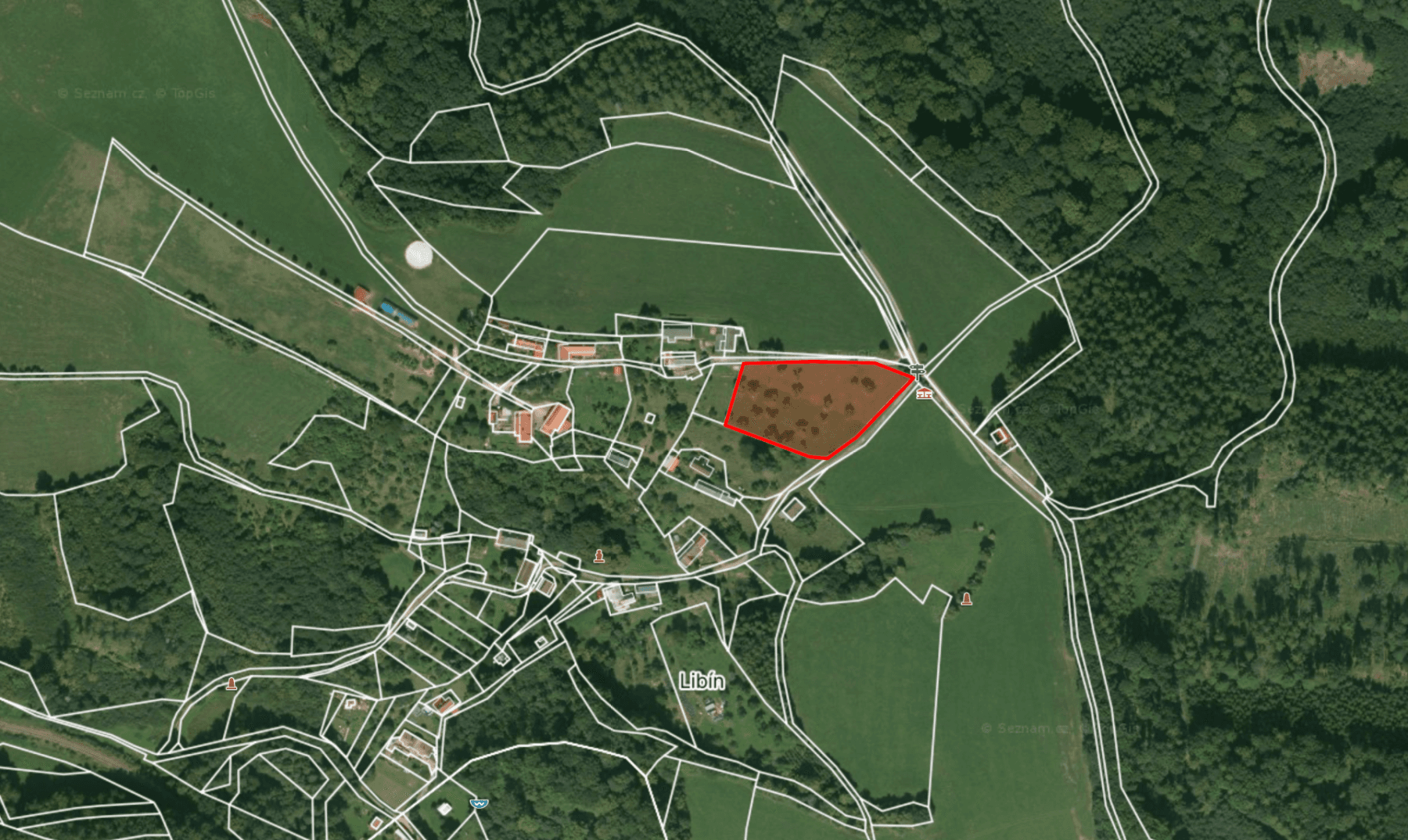 plot for sale, 5,276 m², Šárovcova Lhota, Královéhradecký Region plot for sale, 5,276 m², Šárovcova Lhota, Královéhradecký Region