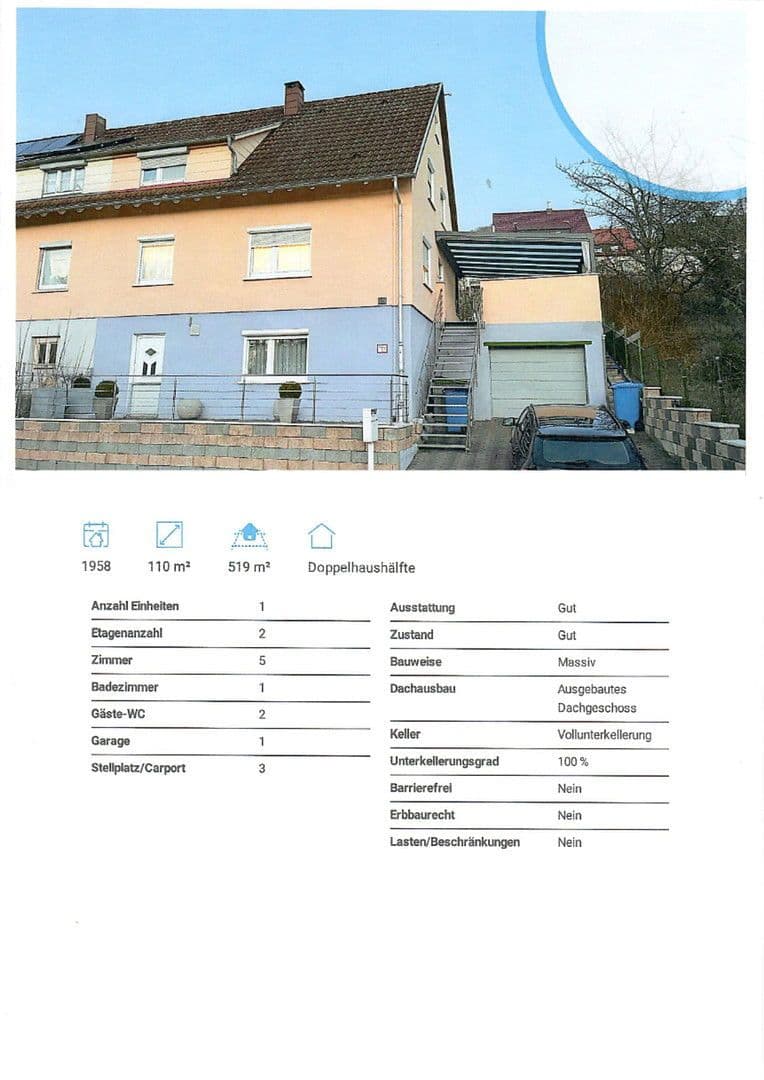 house for sale, 110 m², Aalen, Baden-Württemberg house for sale, 110 m², Aalen, Baden-Württemberg