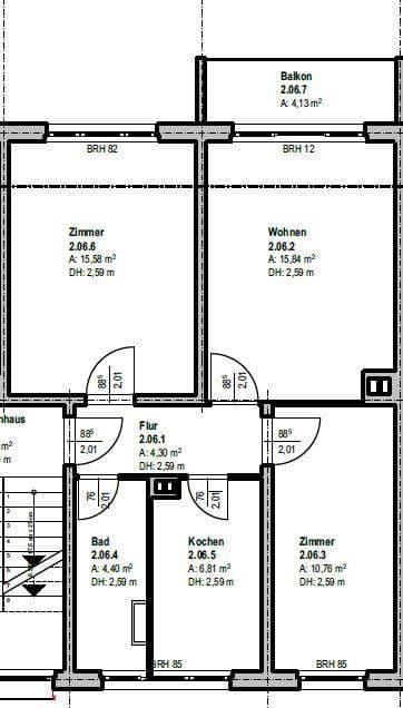 3 bedroom flat to rent, 60 m², Jahnring 36, Schleife - Slepo, Saxony 3 bedroom flat to rent, 60 m², Jahnring 36, Schleife - Slepo, Saxony