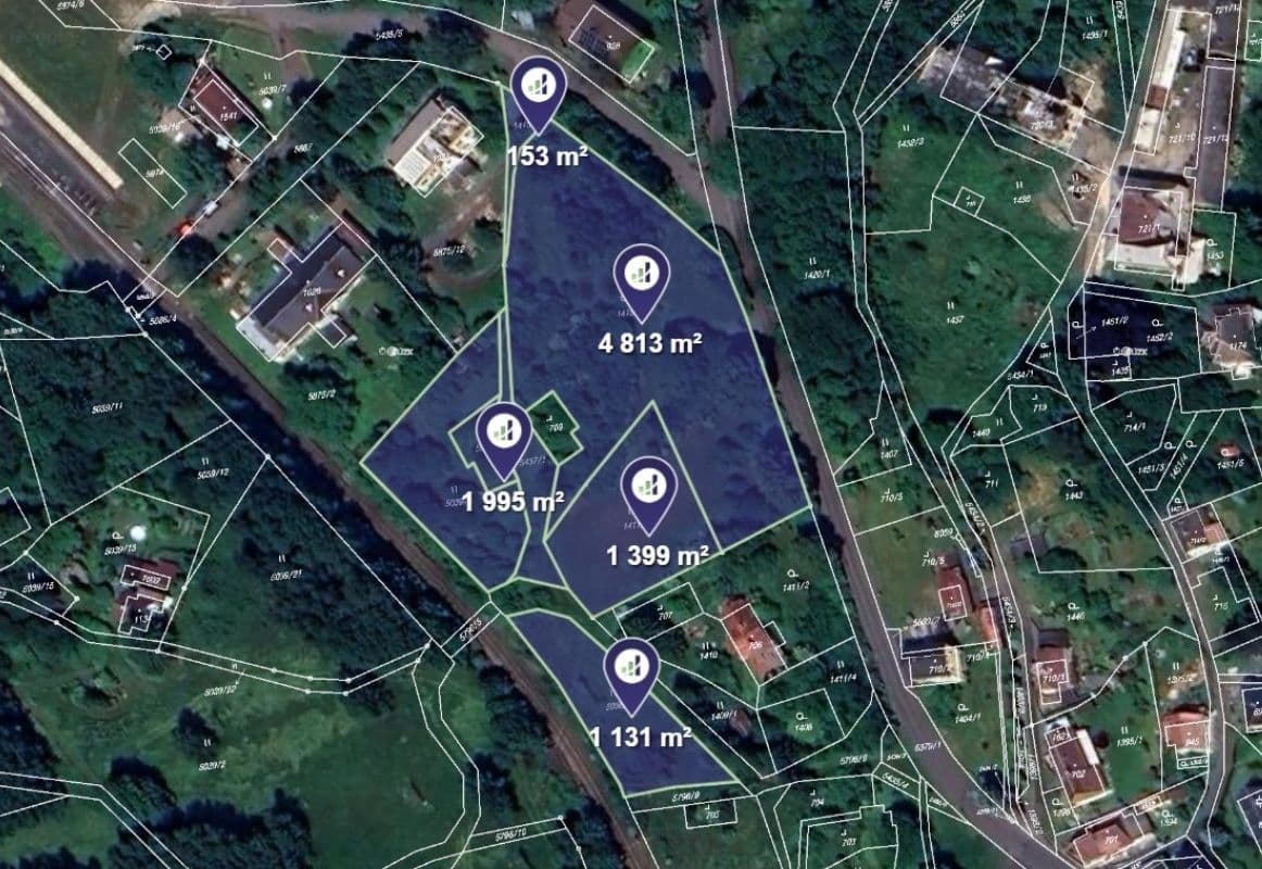 plot for sale, 4,746 m², Mikulášovice, Ústecký Region plot for sale, 4,746 m², Mikulášovice, Ústecký Region