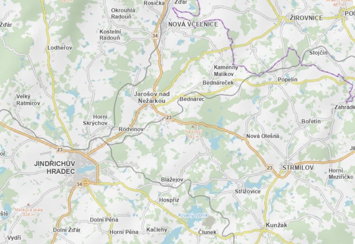 plot for sale, 17,187 m², Blažejov, Jihočeský Region plot for sale, 17,187 m², Blažejov, Jihočeský Region