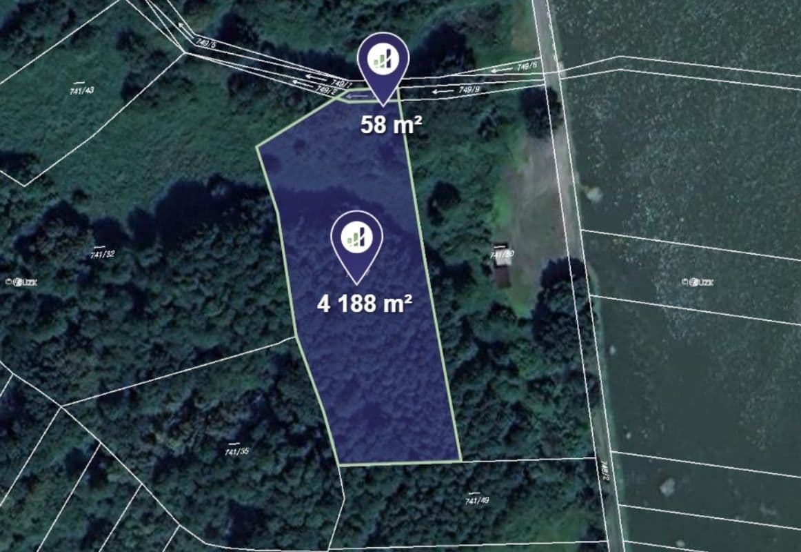 plot for sale, 4,246 m², Choryně, Zlínský Region plot for sale, 4,246 m², Choryně, Zlínský Region