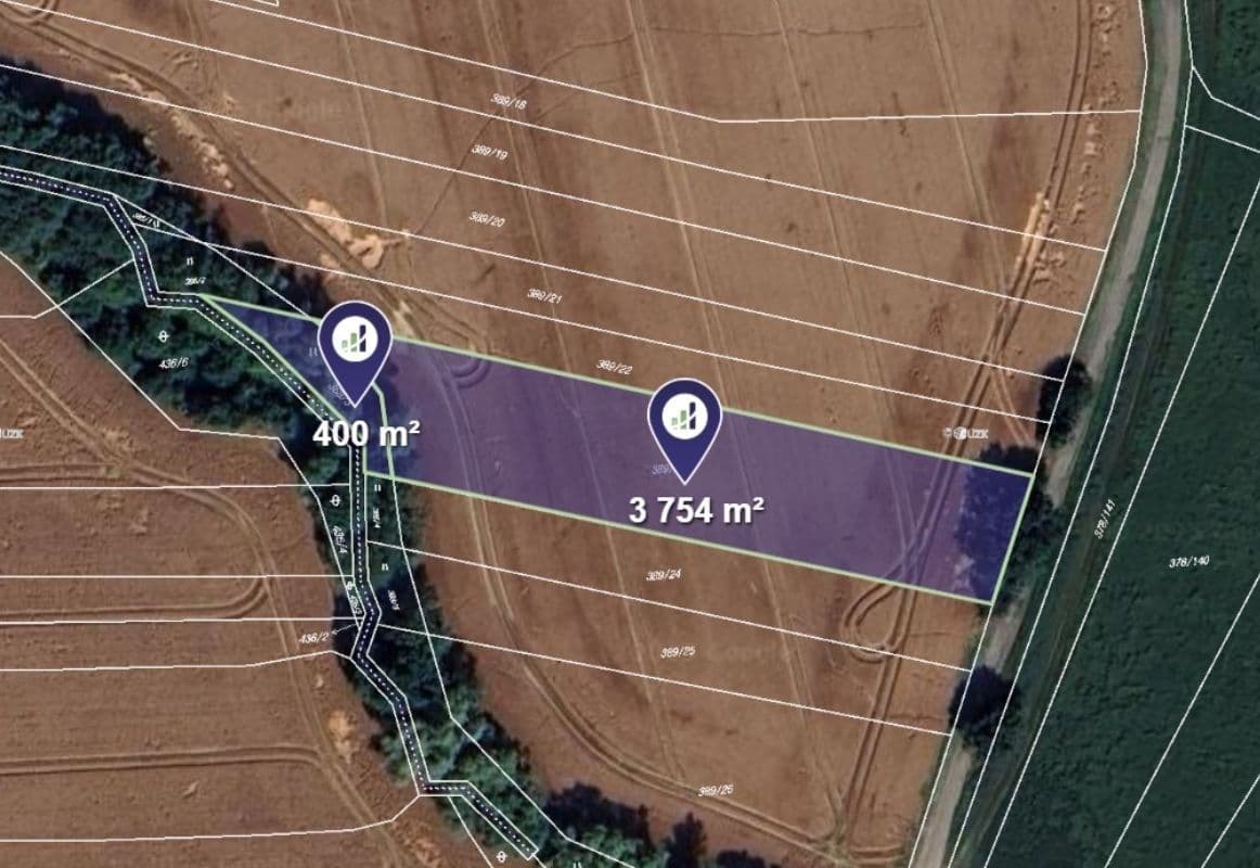 plot for sale, 4,154 m², Zámrsky, Olomoucký Region plot for sale, 4,154 m², Zámrsky, Olomoucký Region