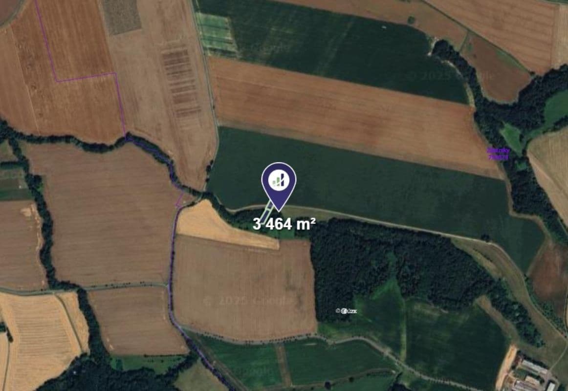 plot for sale, 3,464 m², Zámrsky, Olomoucký Region plot for sale, 3,464 m², Zámrsky, Olomoucký Region