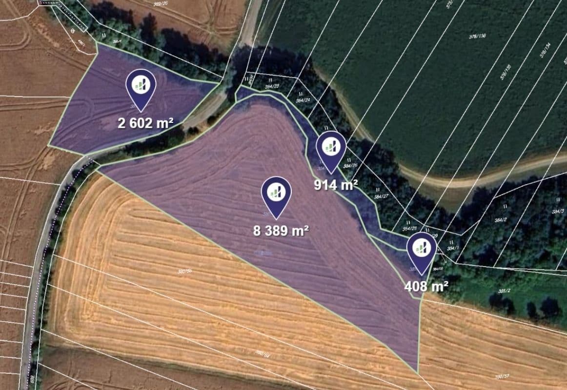 plot for sale, 12,313 m², Zámrsky, Olomoucký Region plot for sale, 12,313 m², Zámrsky, Olomoucký Region
