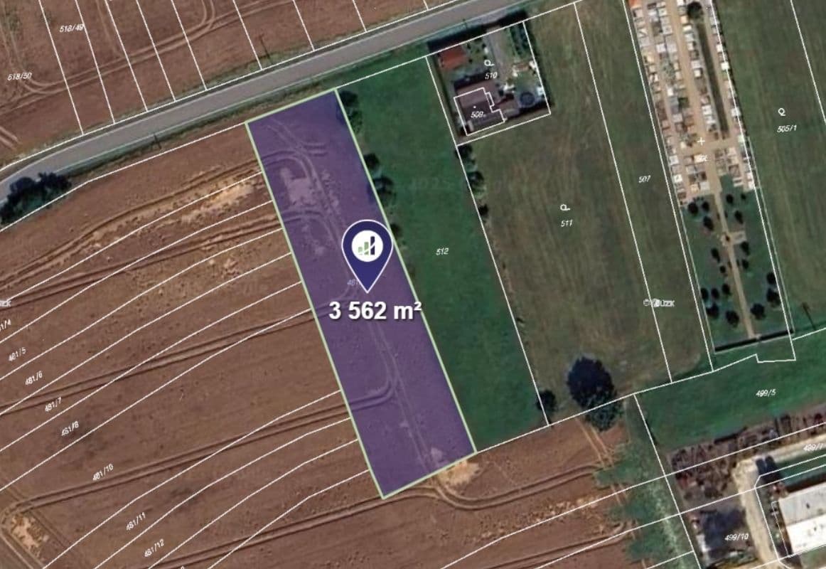 plot for sale, 3,562 m², Skalička, Olomoucký Region plot for sale, 3,562 m², Skalička, Olomoucký Region