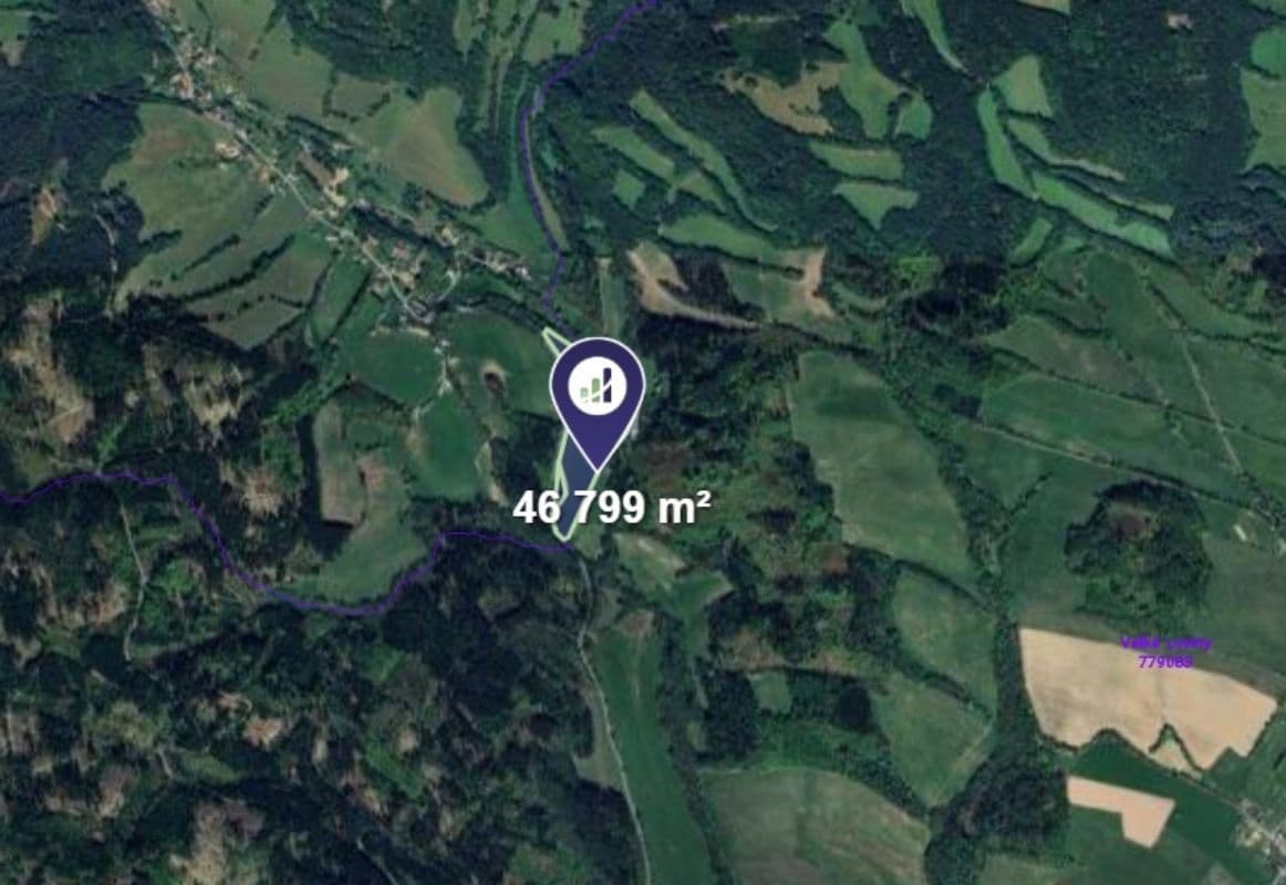 plot for sale, 11,700 m², Velké Losiny, Olomoucký Region plot for sale, 11,700 m², Velké Losiny, Olomoucký Region