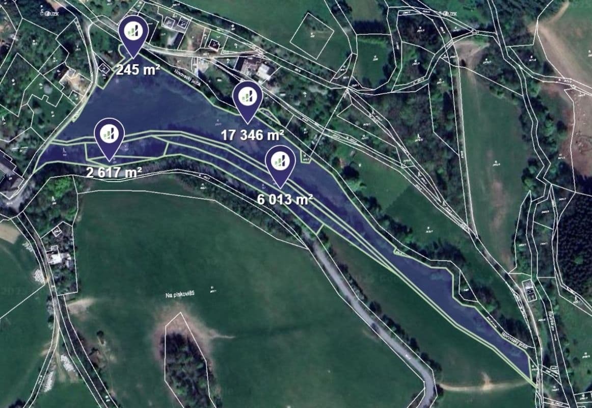 plot for sale, 6,555 m², Velké Losiny, Olomoucký Region plot for sale, 6,555 m², Velké Losiny, Olomoucký Region