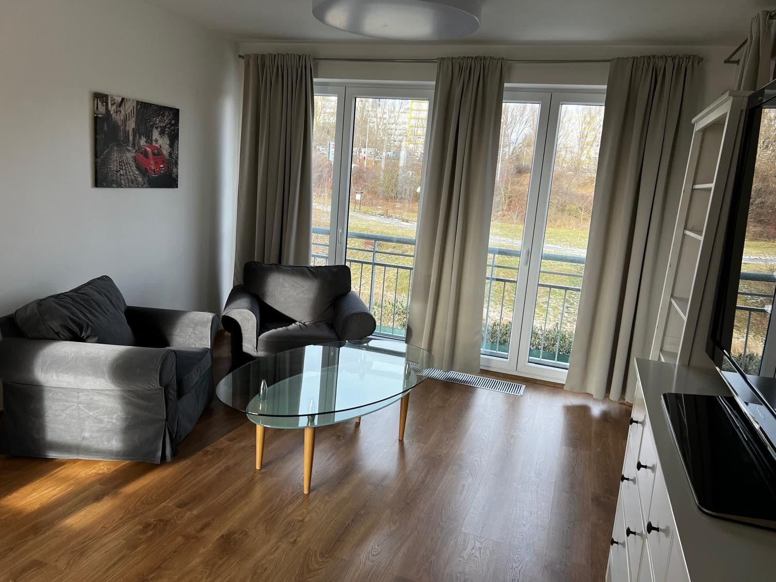 2 bedroom with open-plan kitchen flat to rent, 78 m², Toufarova, Prague, Prague 2 bedroom with open-plan kitchen flat to rent, 78 m², Toufarova, Prague, Prague