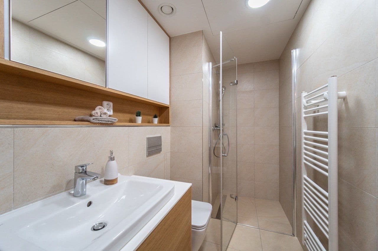 2 bedroom with open-plan kitchen flat to rent, 70 m², Primátorská, Prague, Prague 2 bedroom with open-plan kitchen flat to rent, 70 m², Primátorská, Prague, Prague