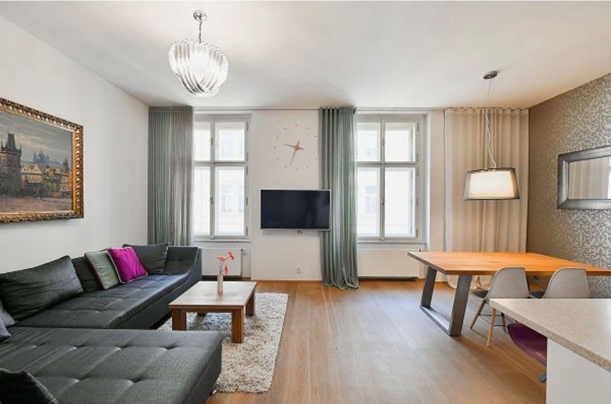 2 bedroom with open-plan kitchen flat to rent, 96 m², Staropramenná, Prague, Prague 2 bedroom with open-plan kitchen flat to rent, 96 m², Staropramenná, Prague, Prague