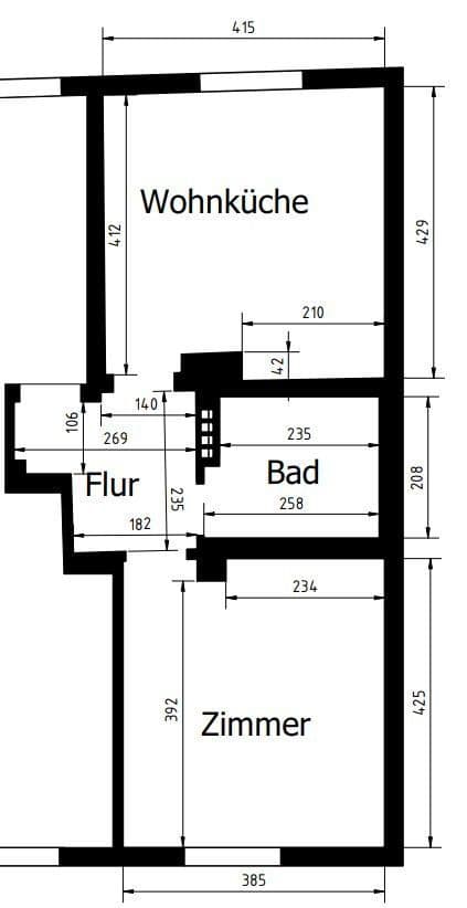 2 bedroom flat to rent, 45 m², Wenkerstr. 11, Dortmund, North Rhine-Westphalia 2 bedroom flat to rent, 45 m², Wenkerstr. 11, Dortmund, North Rhine-Westphalia