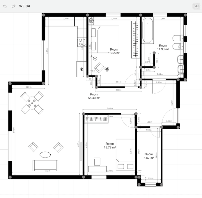 3 bedroom flat to rent, 86 m², Schlüchtern, Hesse 3 bedroom flat to rent, 86 m², Schlüchtern, Hesse