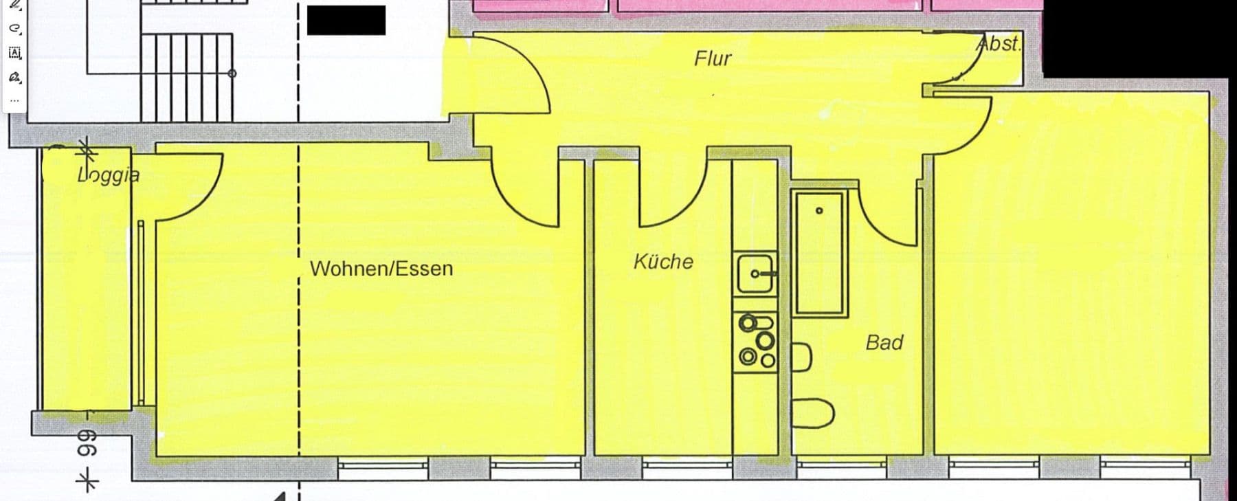 2 bedroom flat to rent, 73 m², Lange Straße 72, Springe, Lower Saxony 2 bedroom flat to rent, 73 m², Lange Straße 72, Springe, Lower Saxony