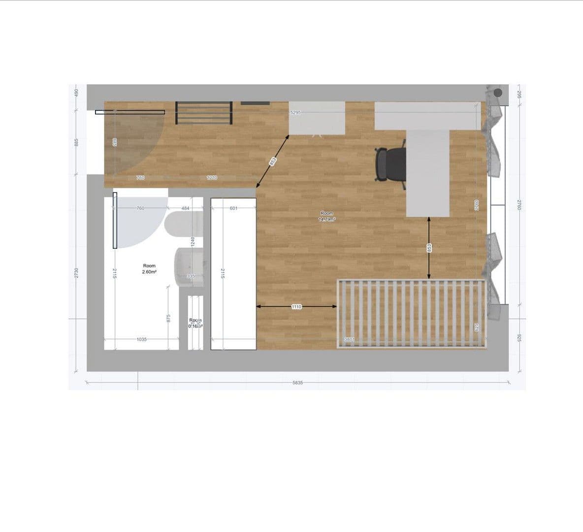 1 bedroom flat to rent, 20 m², Berger Str. 22, Deggendorf, Bavaria 1 bedroom flat to rent, 20 m², Berger Str. 22, Deggendorf, Bavaria