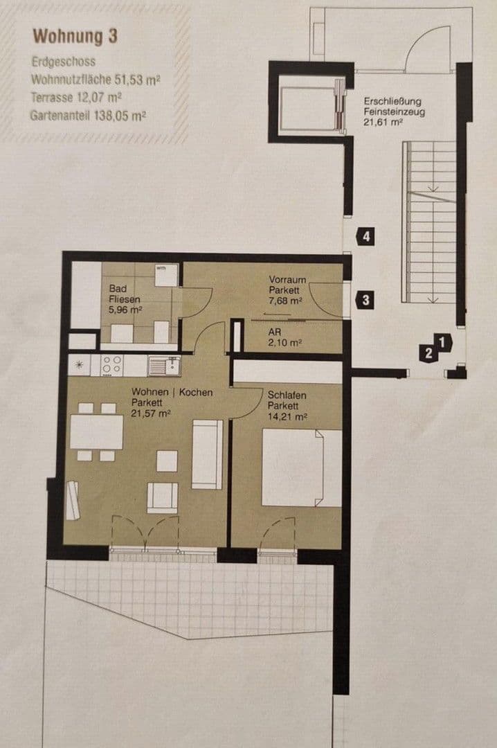 2 bedroom flat to rent, 52 m², Salzburg/Liefering, Salzburg 2 bedroom flat to rent, 52 m², Salzburg/Liefering, Salzburg