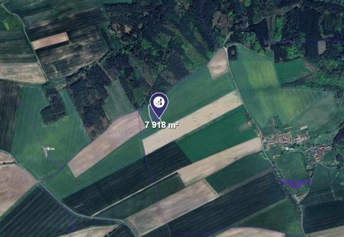 plot for sale, 7,918 m², Hřebečníky, Středočeský Region plot for sale, 7,918 m², Hřebečníky, Středočeský Region
