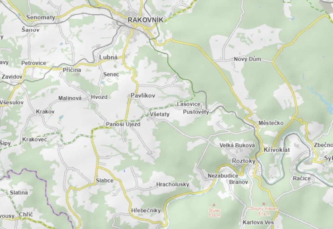 plot for sale, 7,918 m², Hřebečníky, Středočeský Region plot for sale, 7,918 m², Hřebečníky, Středočeský Region