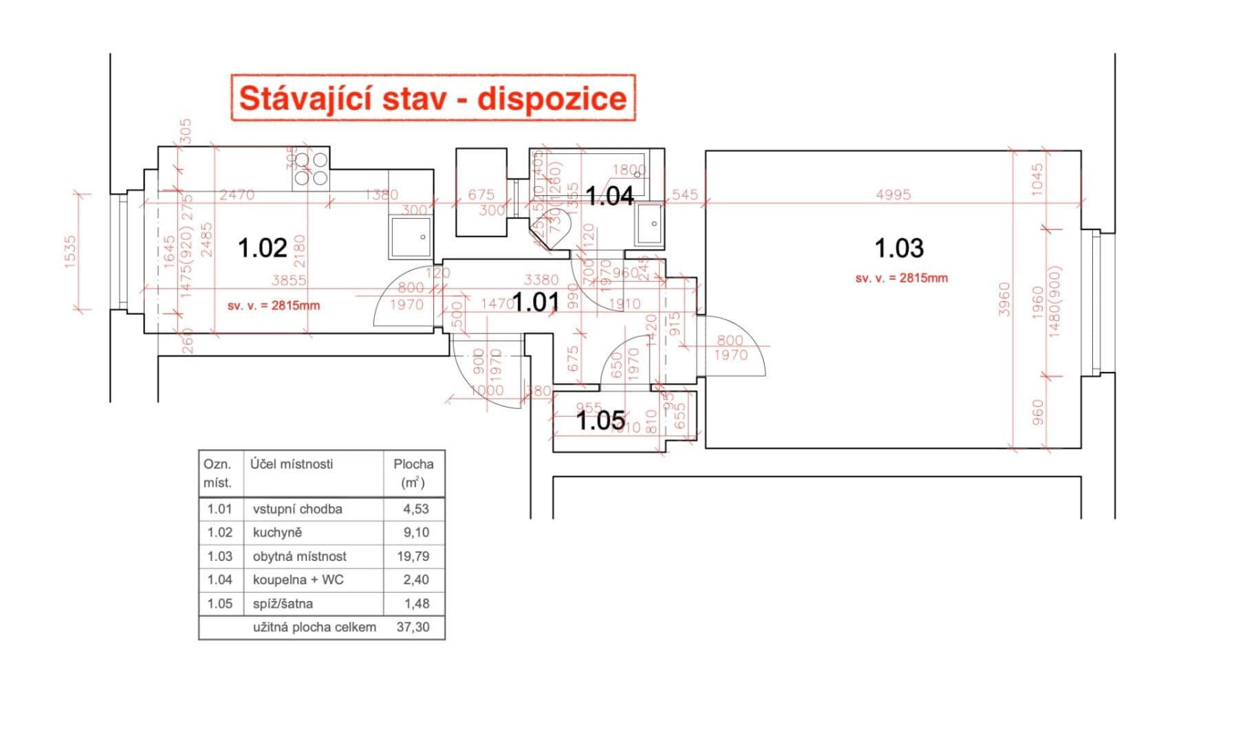 2 bedroom flat for sale, 37 m², Mlýnská, Brno, Jihomoravský Region 2 bedroom flat for sale, 37 m², Mlýnská, Brno, Jihomoravský Region